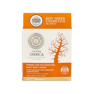 NATURA SIBERICA CREMA DE NOCHE CORPORAL REAFIRMANTE 370ML