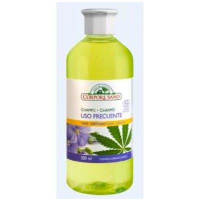 CORPORE SANO CHAMPU uso frecuente lino-cañamo 500ml. ECOCERT
