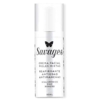 SAVAGES CREMA FACIAL ANTIEDAD pieles mixtas 50ml.
