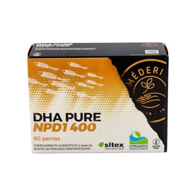 MEDERI NUTRICION INTEGRATIVA DHA PURE NPD1 400 60PERLAS