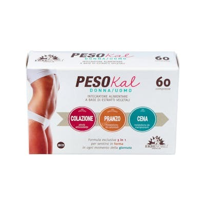 ERBENOBILI PESOKAL UOMO/DONNA COMPOST REDUCTOR PESO 60COMPRIMIDOS