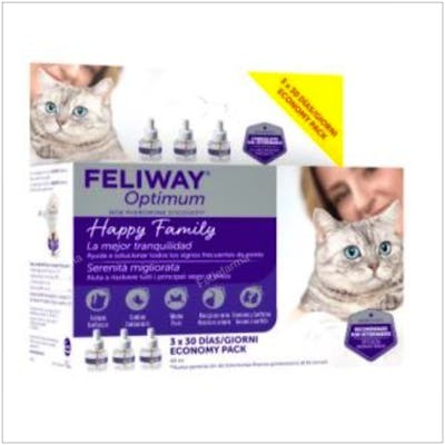 CEVA VET CEVA FELIWAY OPTIMUM 3 PACK RECAMBIO 3MESES
