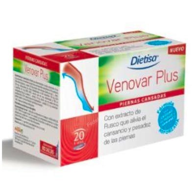 DIETISA (DIELISA) VENOVAR PLUS 20viales
