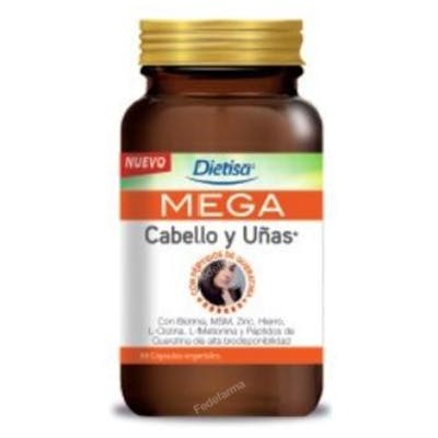 DIETISA (DIELISA) MEGA CABELLO Y UÑAS 60CAPSULAS