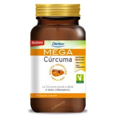 DIETISA (DIELISA) MEGA CURCUMA 50CAPSULAS