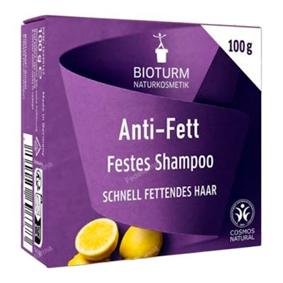 BIOTURM CHAMPU SOLIDO cabello graso 100gr.