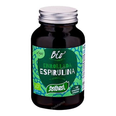 SANTIVERI ALGA SPIRULINA 100COMPRIMIDOS BIO