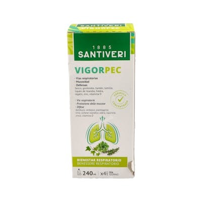 SANTIVERI VIGOR-PEC jarabe 240ml.
