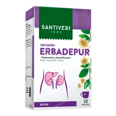 SANTIVERI SANAFLOR ERBADEPUR infusion 20ud.