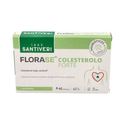 SANTIVERI FLORASE COLESTEROLO FORTE 40cap.