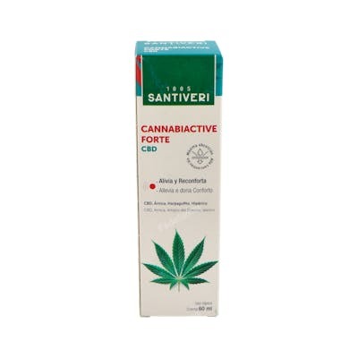SANTIVERI CANNABIACTIVE FORTE crema 60ml.