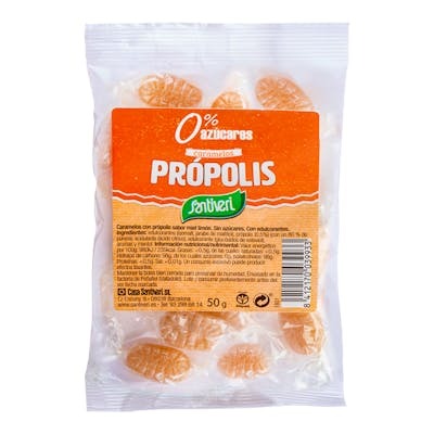 SANTIVERI CARAMELOS DE PROPOLIS 50gr. BIO