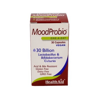 HEALTH AID MOODPROBIO 30BILLION VEGAN 30VCAPSULAS