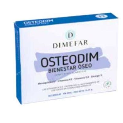 DIMEFAR OSTEODIM BIENESTAR OSEO 30CAPSULAS