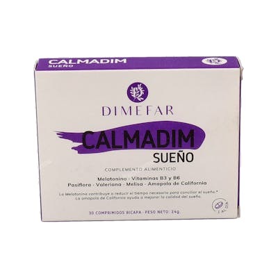 DIMEFAR CALMADIM sueño 30comp.