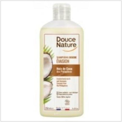 DOUCE NATURE CHAMPU-GEL DE DUCHA COCO 1L