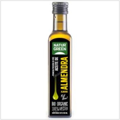 NATURGREEN ACEITE DE ALMENDRA 1ª PRESSION FRIO 250ML BIO