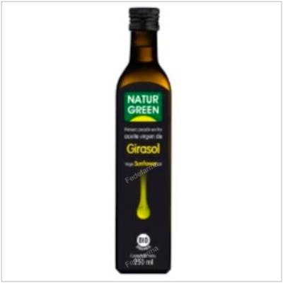 NATURGREEN ACEITE DE GIRASOL 1ª PRESSION FRIO 250ML BIO
