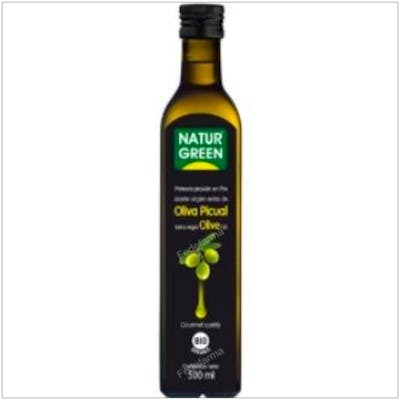 NATURGREEN ACEITE DE OLIVA PICUAL 1ª PRESSION FRIO 500ML BIO