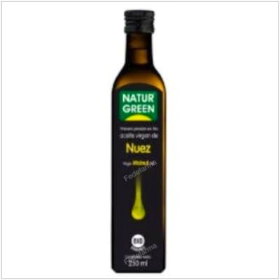 NATURGREEN ACEITE DE NUEZ 1ª pression frio 250ml BIO