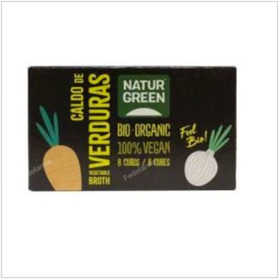 NATURGREEN CALDO DE VERDURAS CUBITOS 8UDS