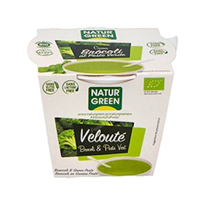 NATURGREEN CREMA DE BROCOLI al pesto 310ml.