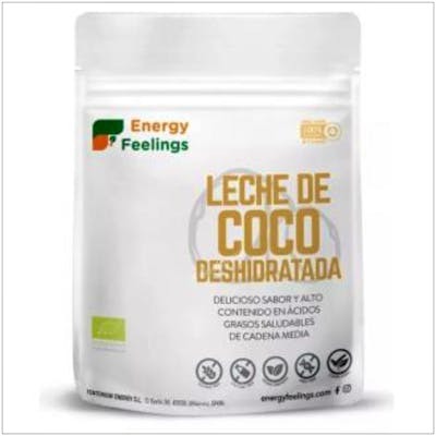 ENERGY FEELINGS LECHE DE COCO DESHIDRATADA 200 GR ECO VEGAN