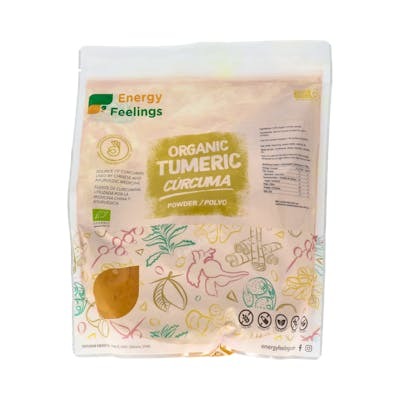 ENERGY FEELINGS CURCUMA polvo 1kg. ECO VEGAN SG