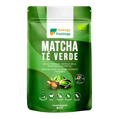 ENERGY FEELINGS TE VERDE MATCHA POLVO 100GR ECO VEGAN SG