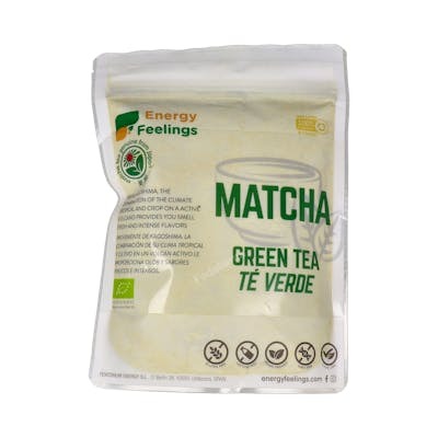 ENERGY FEELINGS TE VERDE MATCHA polvo 200gr. ECO VEGAN SG