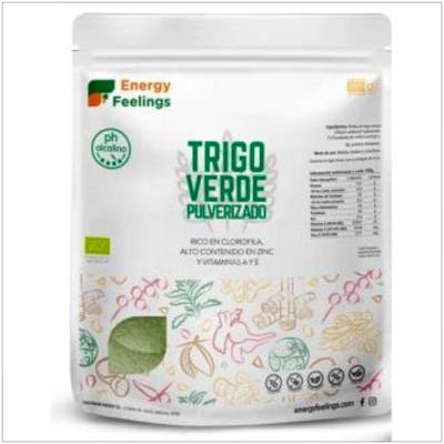 ENERGY FEELINGS TRIGO VERDE PULVERIZADO 1KG ECO VEGAN SG