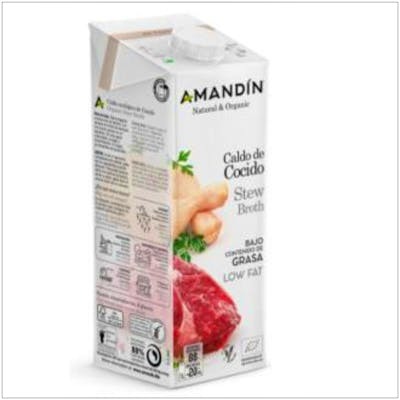 AMANDIN CALDO DE COCIDO 1LT 6UDS BIO