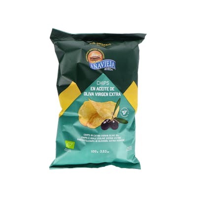 AÑAVIEJA PATATAS FRITAS CON ACEITE DE OLIVA 100GR ECO