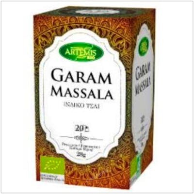 ARTEMIS BIO GARAM MASSALA sin teina infusion 20bolsitas BIO