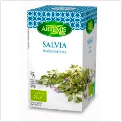 ARTEMIS BIO SALVIA infusion 20bolsias. BIO