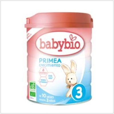 BABYBIO LECHE PRIMEA 3 VACA CRECIMIENTO 12-3años 800g BIO