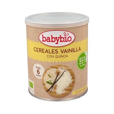 BABYBIO CEREALES VAINILLA CON QUINOA 6MESES 220GR BIO S/A