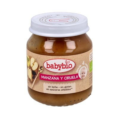 BABYBIO  POTITO  MANZANA CIRUELA 130 G