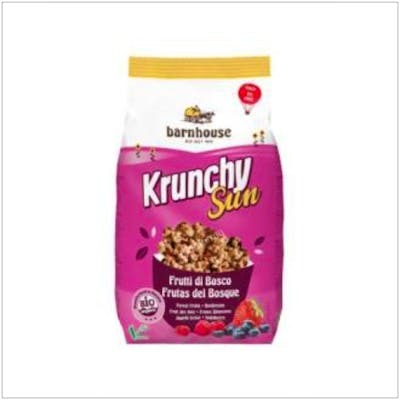 BARNHOUSE MUESLI KRUNCHY SUN frutos del bosque 750gr. BIO
