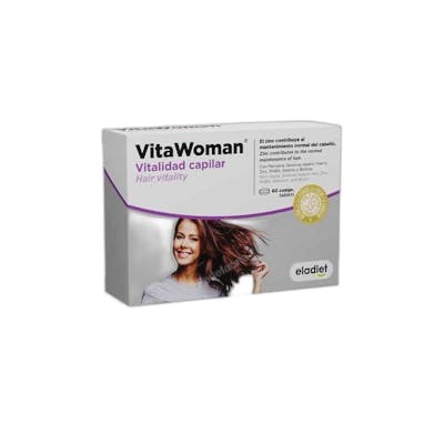 ELADIET VITAWOMAN VITALIDAD CAPILAR 60COMPRIMIDOS