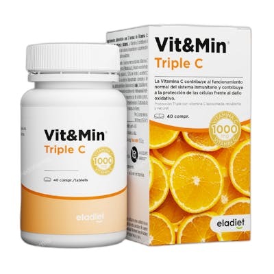 ELADIET TRIPLE C vit. C liposomada 40comp.