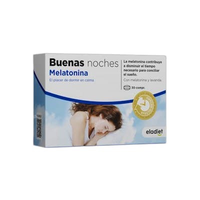 ELADIET BUENAS NOCHES MELATONINA 30 comp.