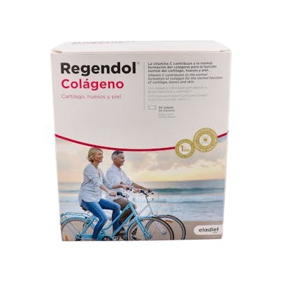 ELADIET REGENDOL COLAGENO SABOR LIMON 30 SOBRES