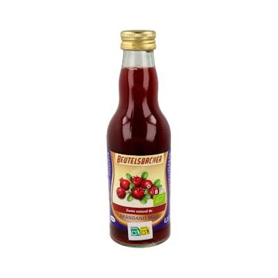 BEUTELSBACHER ZUMO DE ARANDANOS ROJO 200ml. ECO