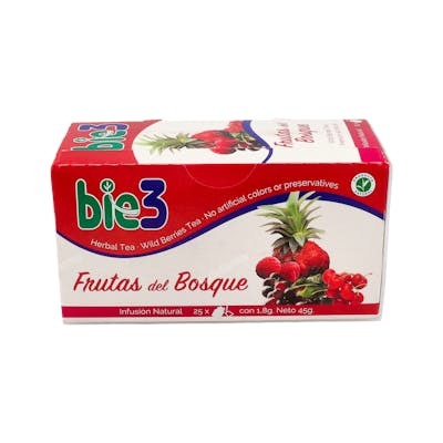 BIE 3 BIE3 FRUTAS DEL BOSQUE infusion 25sbrs.