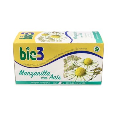 BIE 3 BIE3 MANZANILLA CON ANIS infusion 25sbrs.