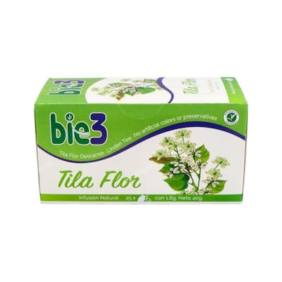 BIE 3 BIE3 TILA FLOR INFUSION 25 SOBRES