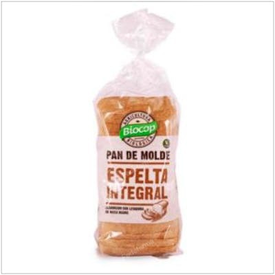BIOCOP PAN DE MOLDE ESPELTA INTEGRAL MASA MADRE 400GR BIO