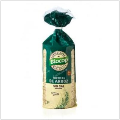 BIOCOP TORTITAS DE ARROZ INTEGRAL 200GR BIO S/SAL