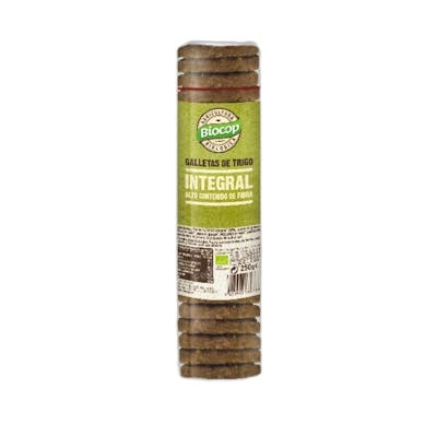 BIOCOP GALLETAS DE TRIGO INTEGRAL 250GR BIO